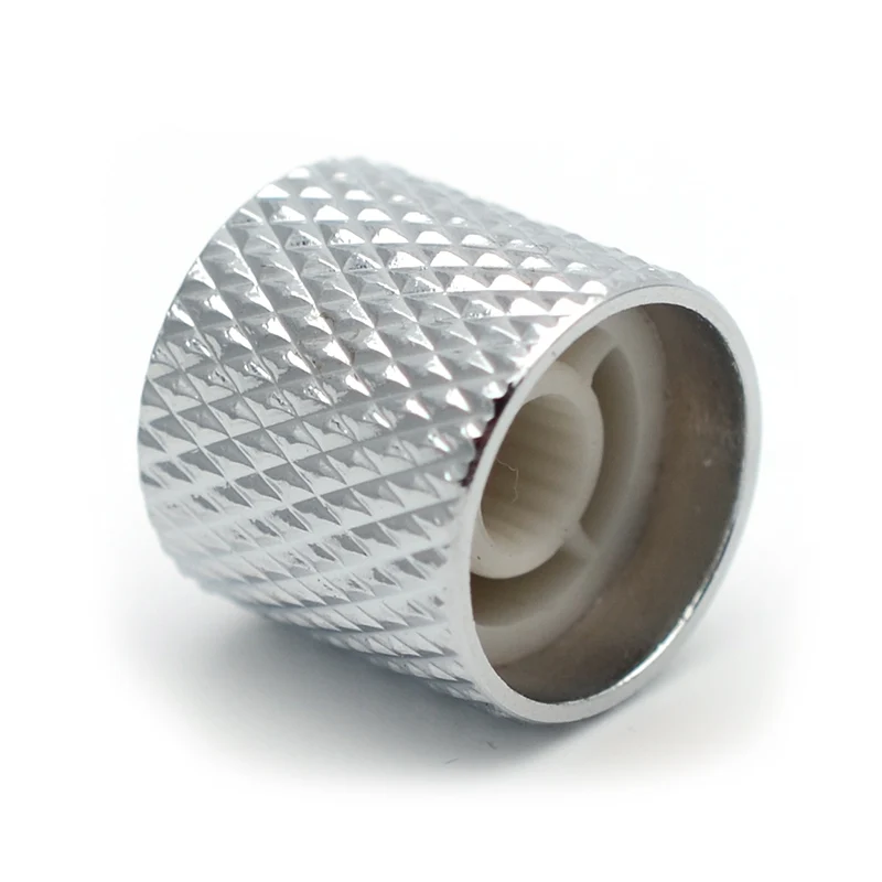 10pcs metall dome tone tunning knöpfe volume control tasten für elektrische gitarre bass chromschwarzgold durchmesser 18mm free global sh