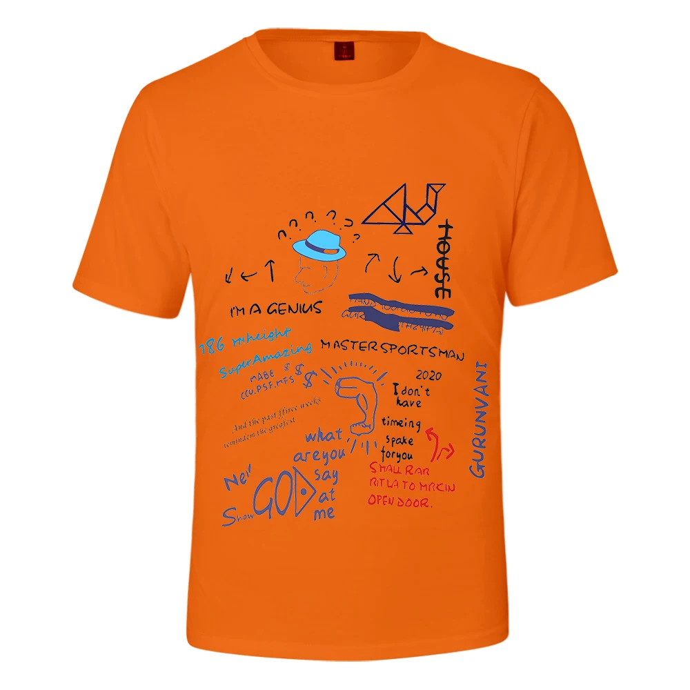 

Graffiti Letter Print T Shirts Harajuku Men Women T Shirts Summer Casual Short Sleeve T Shirts Hip Hop Child Adult T-shirts