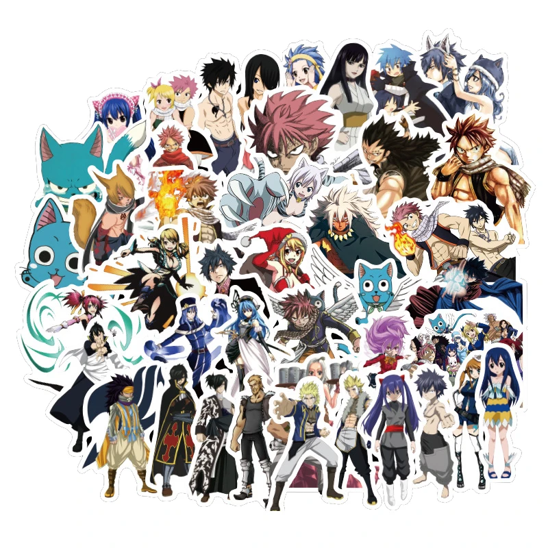 50 шт. анимер Феи хвост стикер s для детей игрушки гидрофляги мото автомобиль