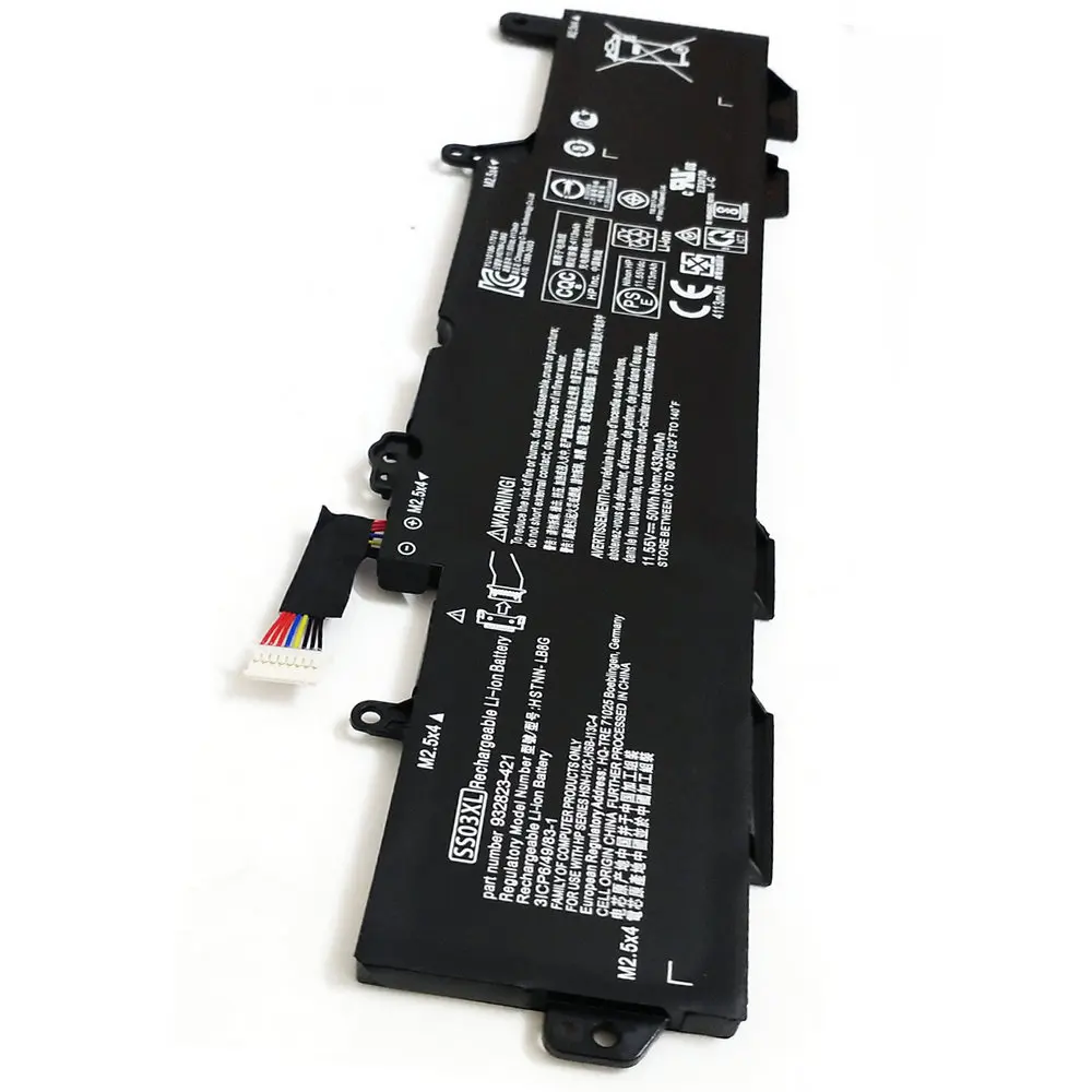 Оригинальный аккумулятор SS03XL для ноутбука HP EliteBook 735 745 830 840 846 G5 G6 MT44 MT45 ZBook 14U HSTNN-LB8G