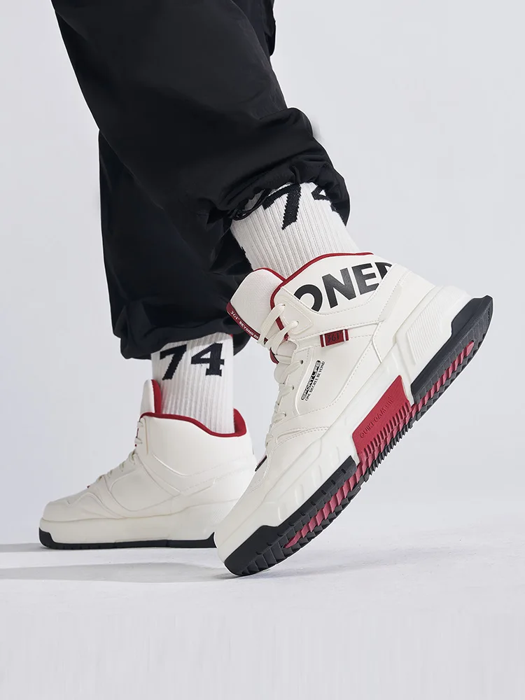 Кроссовки мужские из хлопка с плюшевой подкладкой на 361 градусов 672046610b | Спорт и