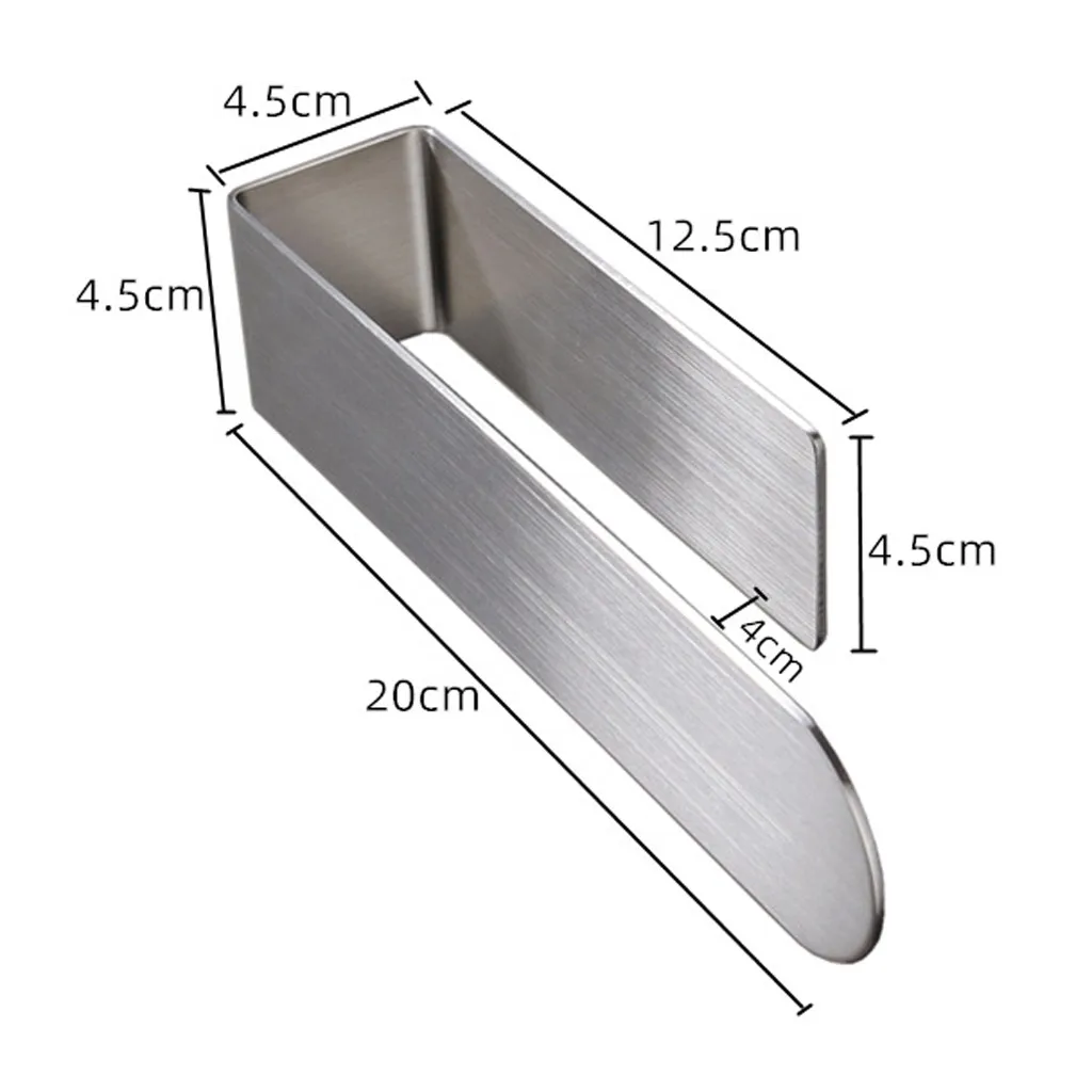 

Hand Towel Holder Self Adhesive Bathroom Towel Bar Stainless Steel Towel Rack Holder Wall Mounted Paper Racks Bathroom Organizer