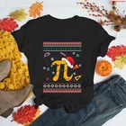 Новая мужская модная повседневная футболка с математическим рисунком, стиль Харадзюку, футболка с математическим рисунком, футболка с коротким рукавом для женщин, Мужская футболка