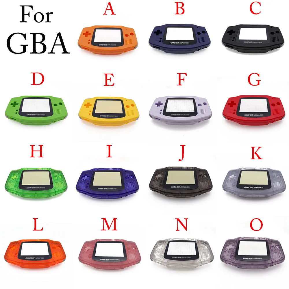 

New Full Housing Shell for Nintend Gameboy GBA Shell Hard Case With Screen Lens Replacement for Gameboy Advance Console Housing