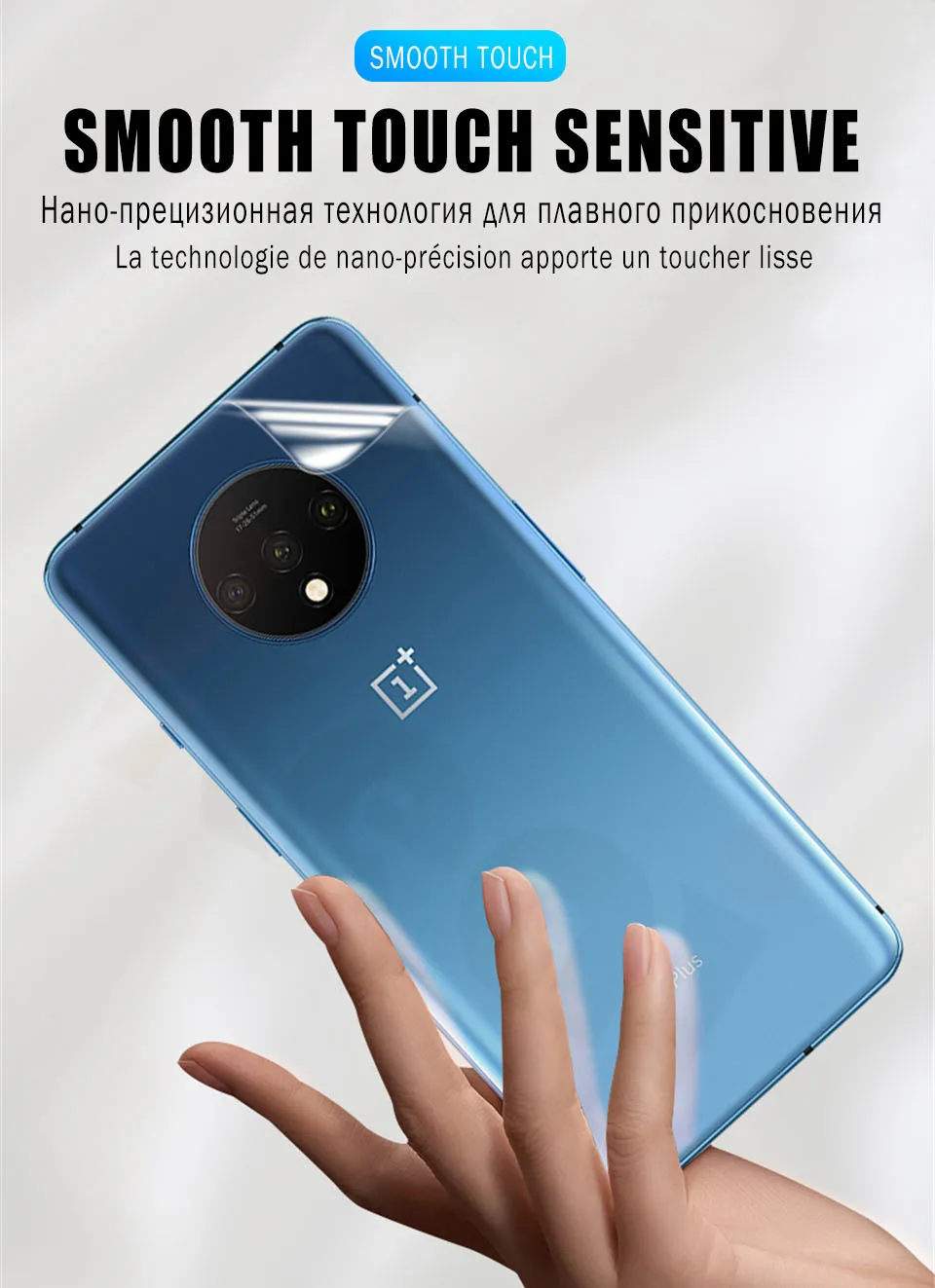 30D полное покрытие Гидрогелевая пленка для Oneplus 7T 7 Pro Защитная пленка для экрана для Oneplus 6 T 6 прозрачная задняя защита не стекло