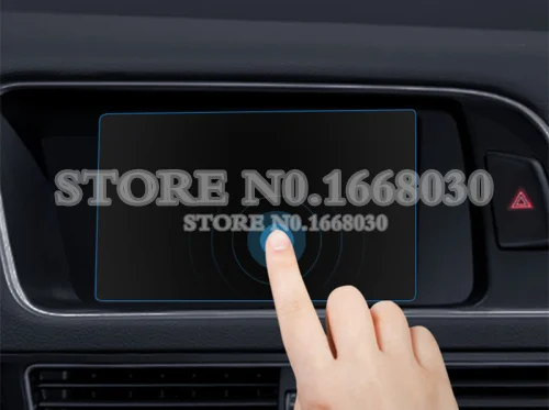 6 5 дюймовое закаленное стекло для защиты экрана GPS-навигатора Audi Q3 Q5 2009-2015