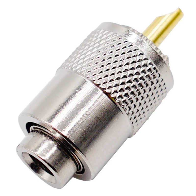 10 шт. RF разъем UHF Штекерный RG8 RG58 кабельный наконечник антенный PL259 | Строительство