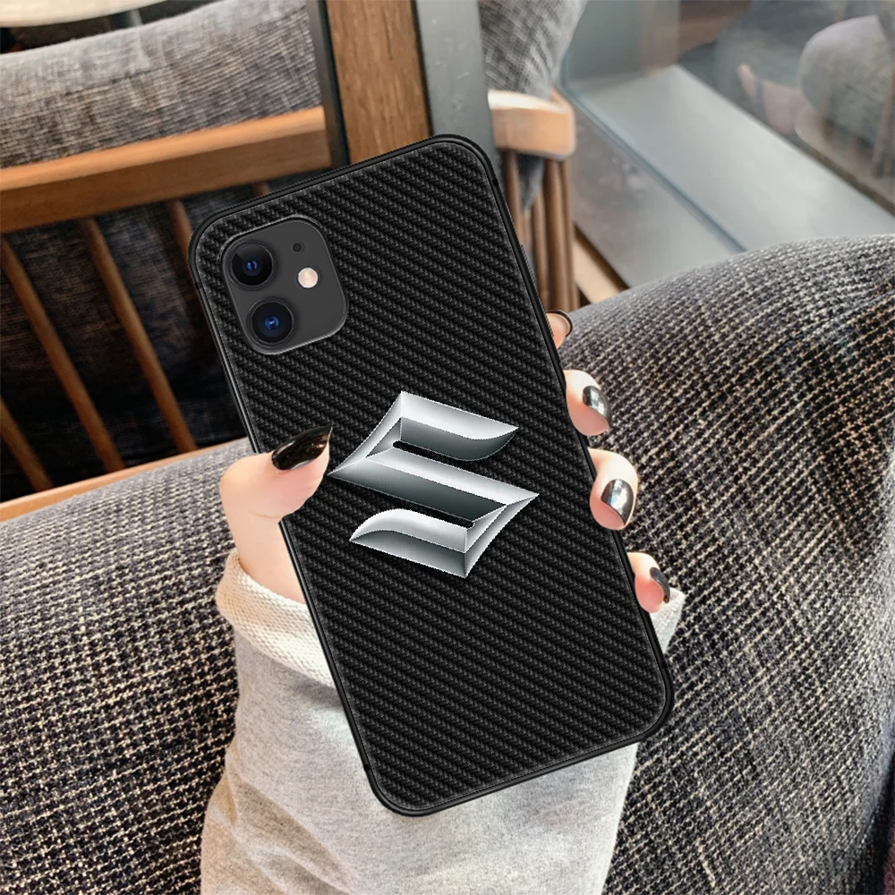 

Suzuki Gsxr Gsx R Phone Case Cover Hull For iphone 5 5s se 2020 6 6s 7 8 12 mini plus X XS XR 11 PRO MAX black Bumper 3D Cover