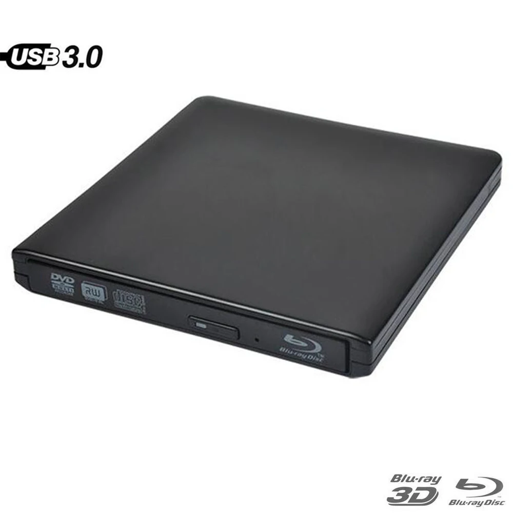 USB 3 0 Внешний Blu Ray оптический привод Bluray BD rw горелка RE Writer Play 3D 4K диск для ноутбука