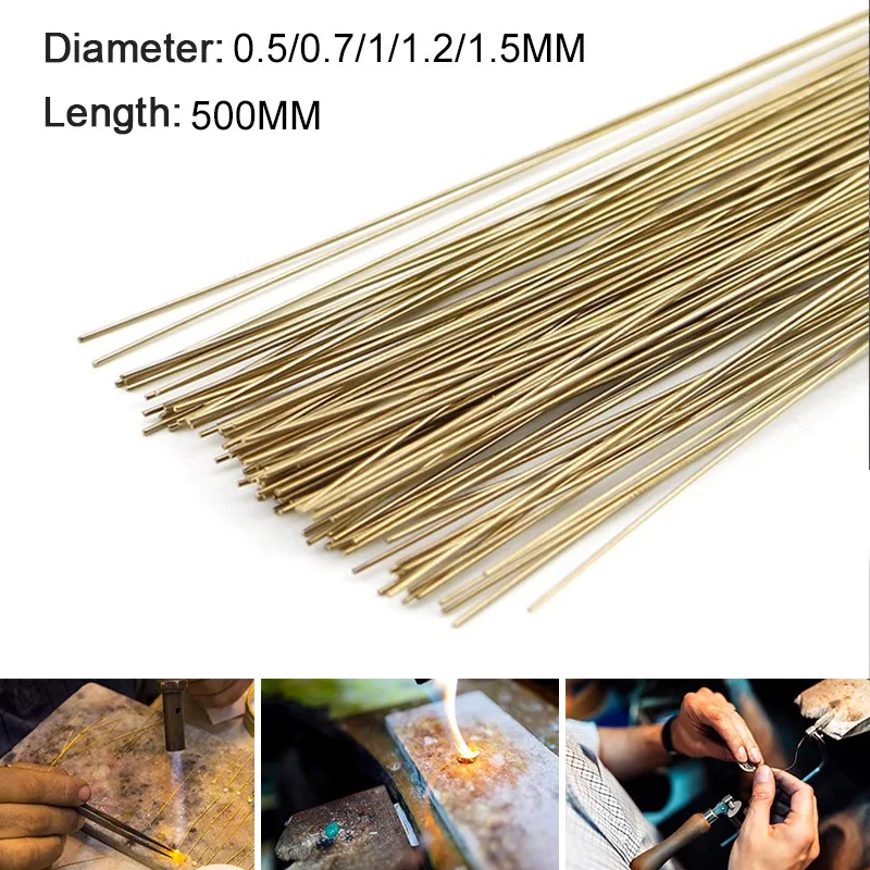 Silver Welding Rods Gold Soldering Wire Metal Brazing for Jewelry Making Repair Easy Solder Tool | Инструменты