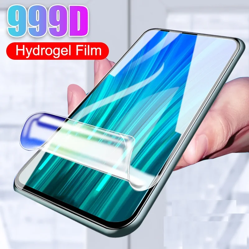 

11D Full Protective For Xiaomi Redmi 9T 9 9A 9C 8 8A Screen Protector Redmi Note 8 9 Pro 8T 9T 9S Hydrogel Film Film Case