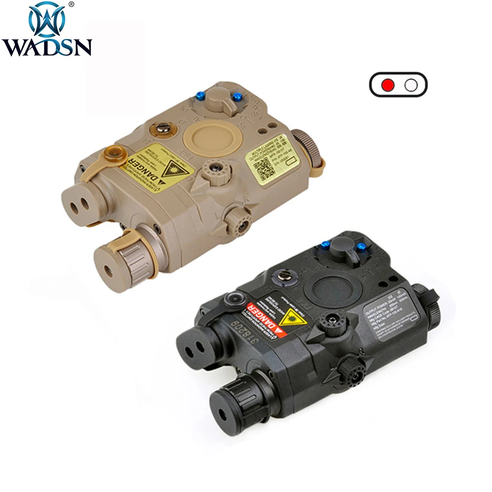WADSN страйкбол LA PEQ 15 Тактический Weaon красный лазерный фонарик IR PEQ-15 Softair охотничий световой пистолет осветитель
