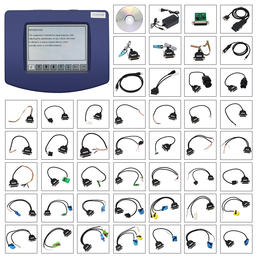 Digiprog 3 V4.94 полный комплект программатор одометра последняя версия программатора