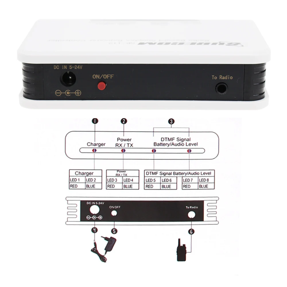 SR-112 поперечный радиоприемник Simplex с USB-кабелем для Kenwood Baofeng PUXING ɽ xun QUANSHENG |