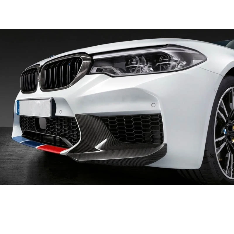 Передние щитки для губ из углеродного волокна серии 5 угловой бампер протектор