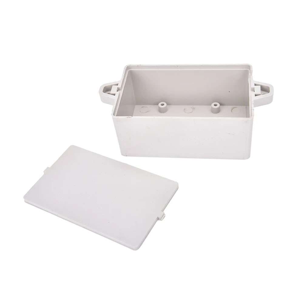 

1PCS Waterproof Plastic Cover Project Electronic Instrument Case Enclosure Box White 82*52*35mm