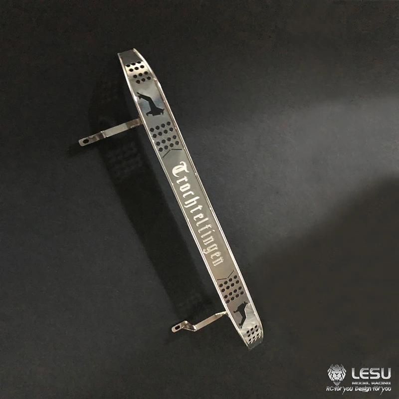 Металлическая сетка для защиты лобового стекла LESU для TAMIYA 1/14 RC MAN TGS TGX, тягач, самодельная модель автомобиля