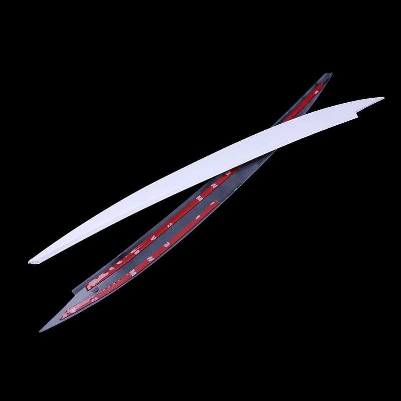 2X White Headlight Eyelids Eyebrow Cover Trim Decor For Vw Golf 7 Vii Gti R Mk7 | Автомобили и мотоциклы