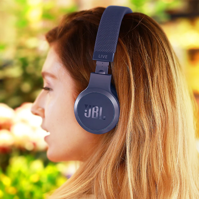 JBL Live 400BT Беспроводные Bluetooth умные наушники AI наушники голосовой помощник Спортивная гарнитура с микрофоном Многоточечное соединение