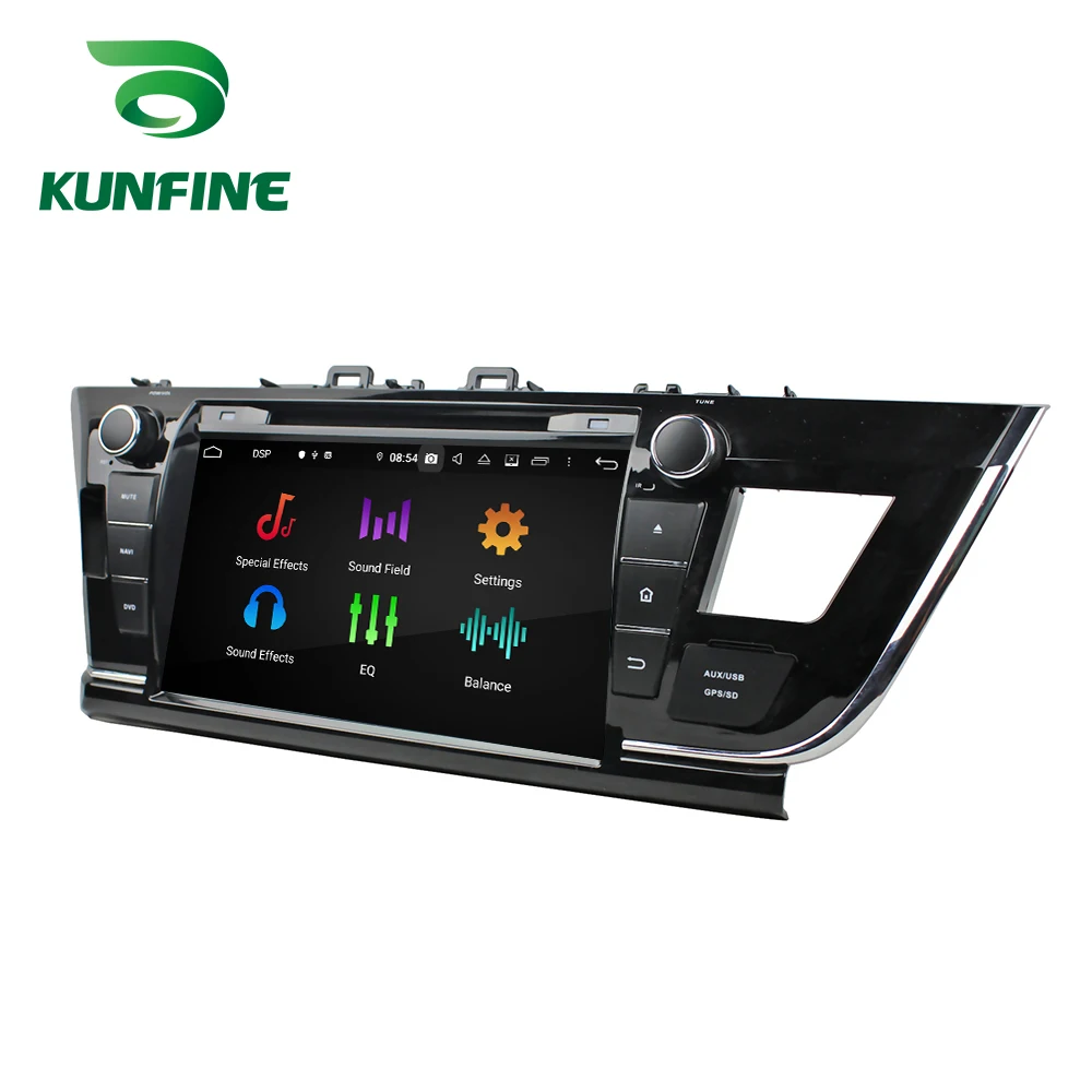Android 9,0, четыре ядра, 4 Гб ОЗУ, 64 Гб ПЗУ, автомобильный DVD, gps навигация, мультимедийный плеер, стерео для Toyota Corolla,, радио