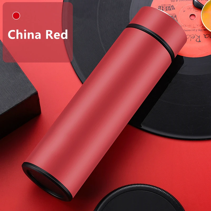 

Bottle 500ml Vacuum Flasks Led Digital Temperature Display Stainless Steel Insulation Mugs Intelligent Thermo cups