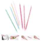 100 шт. украшение для ногтей ювелирное изделие на ногти стразы кристаллы Дизайн ногтей ручка с двойным концом нейл-арта кутикулы толкатель Remover Педикюр многоразовые по уходу за ногтями Маникюр Набор инструментов