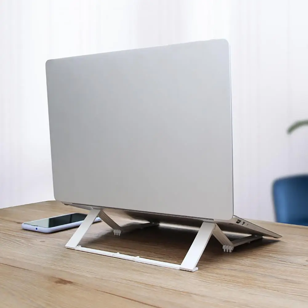 Подставка для ноутбука MacBook Pro Air портативный складной пластиковый держатель