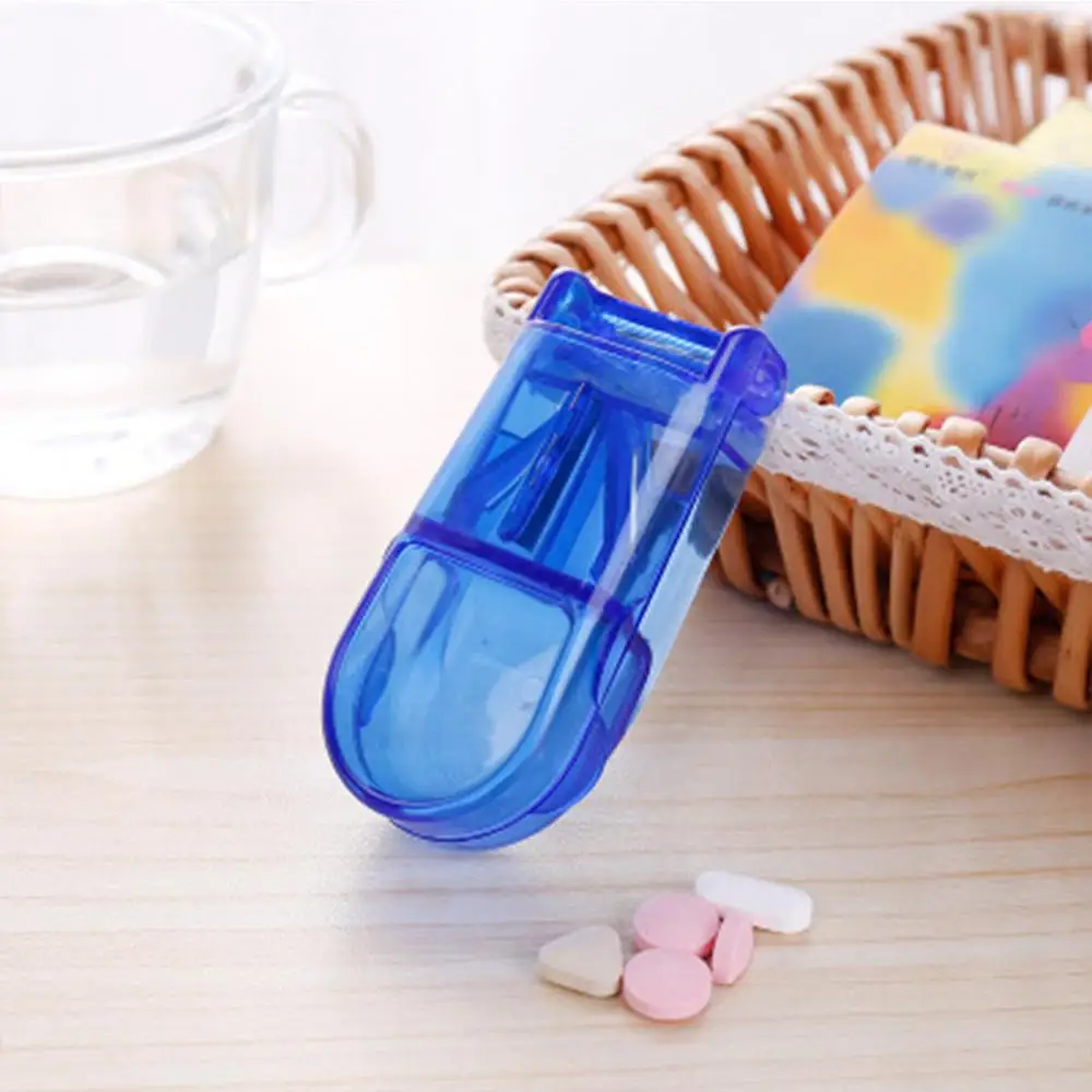 Разделитель для лекарственных таблеток портативный резак коробка нож