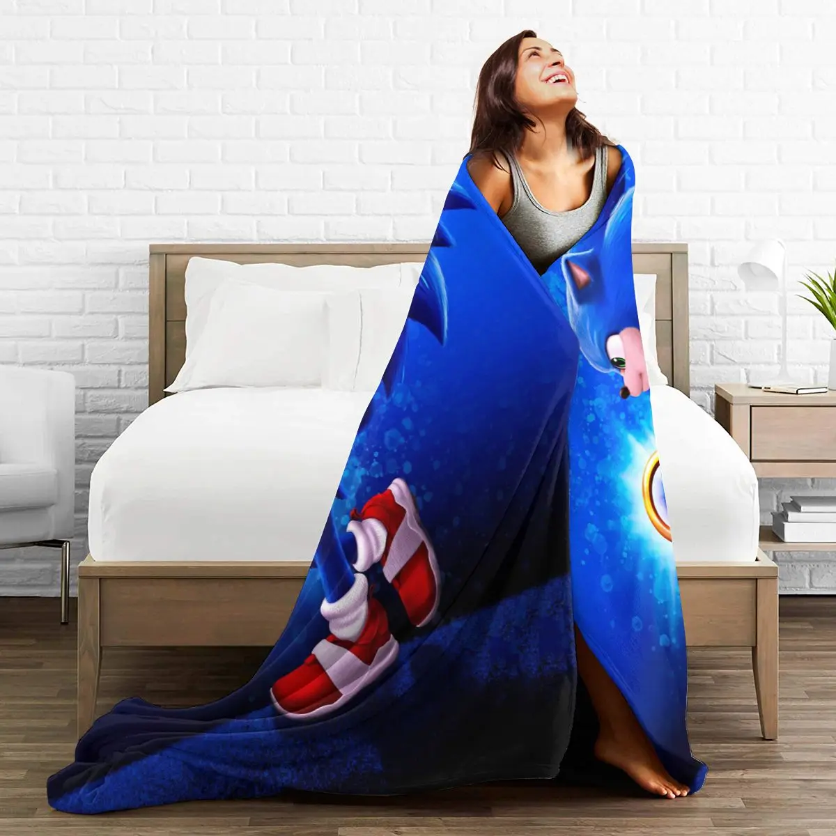 

Ultra Soft Sofa Blanket Cover Blanket Cartoon Cartoon Bedding Flannel plied Sofa Bedroom Decor for Children and Adults 66