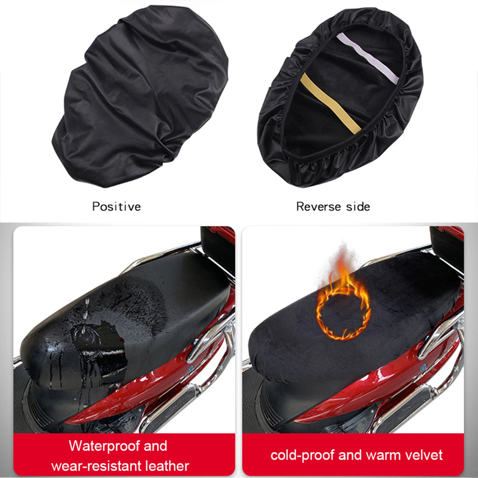 

Motorcycle Cushion Seat Cover Lightweight Outdoor Waterproof Dust UV Protector Fits Most Sport Adventure Touring Drop Shipping