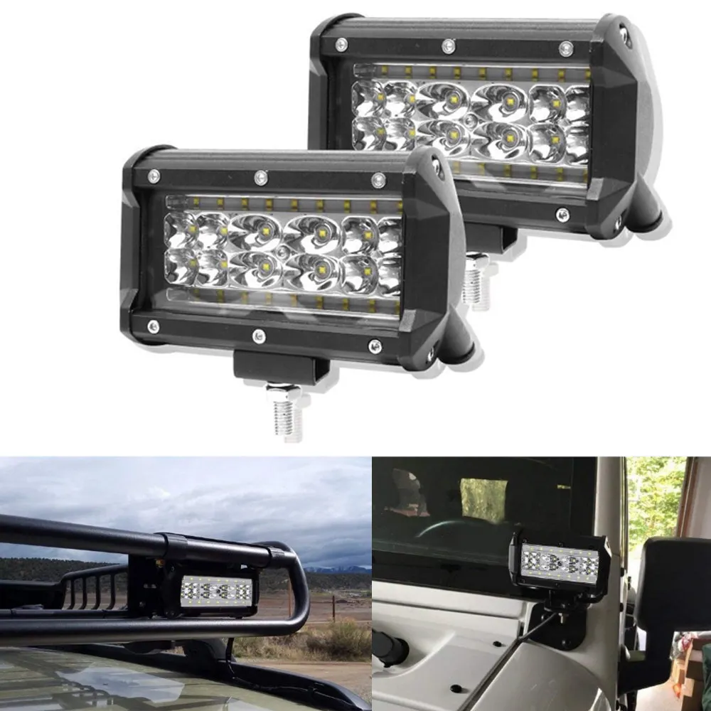 7 дюймов 120 Вт комбинированный светодиодный светильник баров пятно луча 4x4 Спот 12V