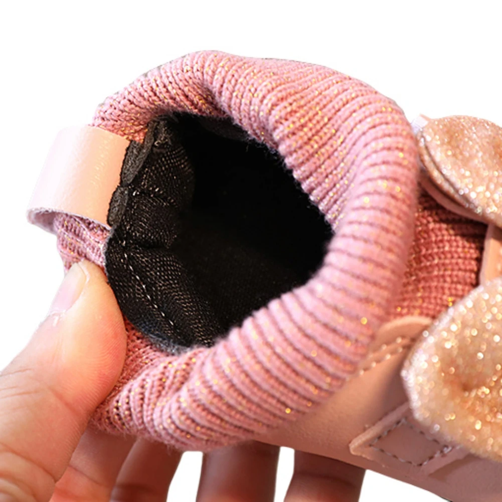 Ботинки для мальчиков и девочек Bobora детские зимние ботинки теплые из хлопка