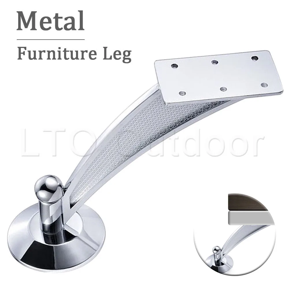 

1/4PCS Metal Furniture Leg Bathroom Foot TV Cabinet Furniture Bed Foot Support Leg Sofa Tea Table Leg Hardware Accessories