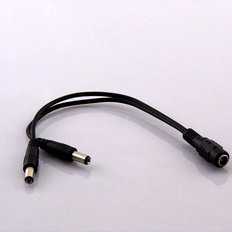 

12V DC Power Supply 1 Female to 2 3 4 5 8 Male Way Splitter Plug extension Cable cord 5.5*2.1mm Connector for Led strip light