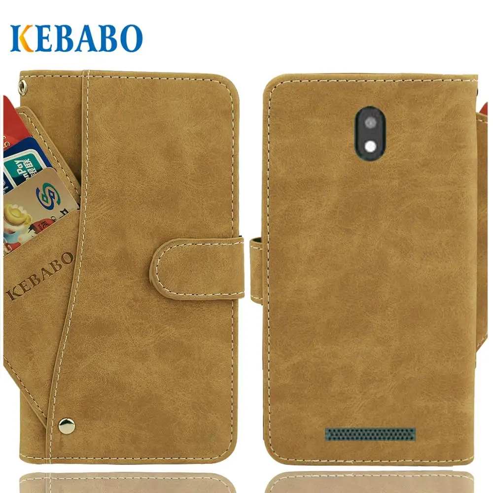 

Кожаный кошелек DEXP A250, чехол 5 дюймов, модный роскошный флип-чехол, деловые магнитные чехлы для телефонов