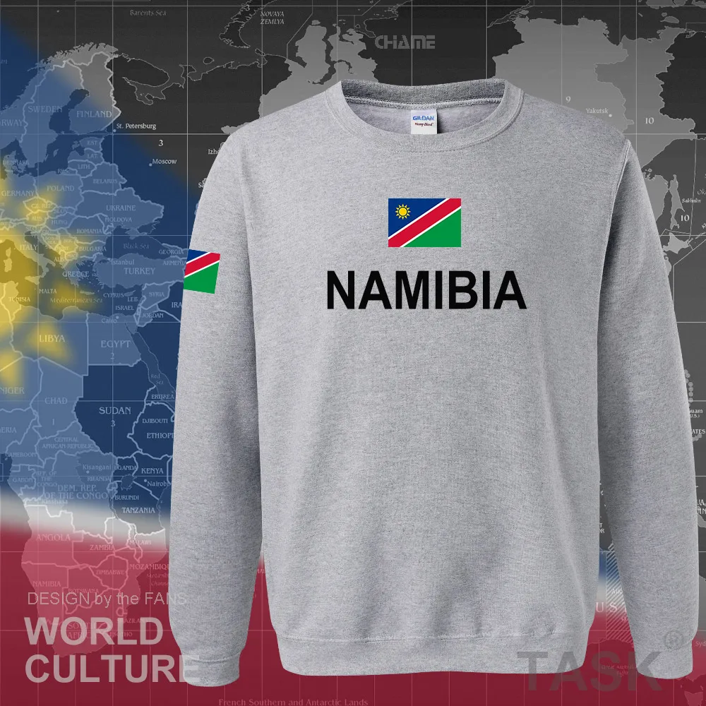 

Namibia Hoodie Men Sweatshirt Sweat New Hip Hop Streetwear Tracksuit Nation Country Flag New NAM Namibian