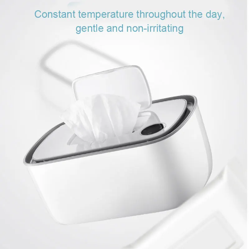 

Wipe Warmer Baby Diaper Wipes Dispenser Holder BPA-Free Quickly Top Heating TB Sale