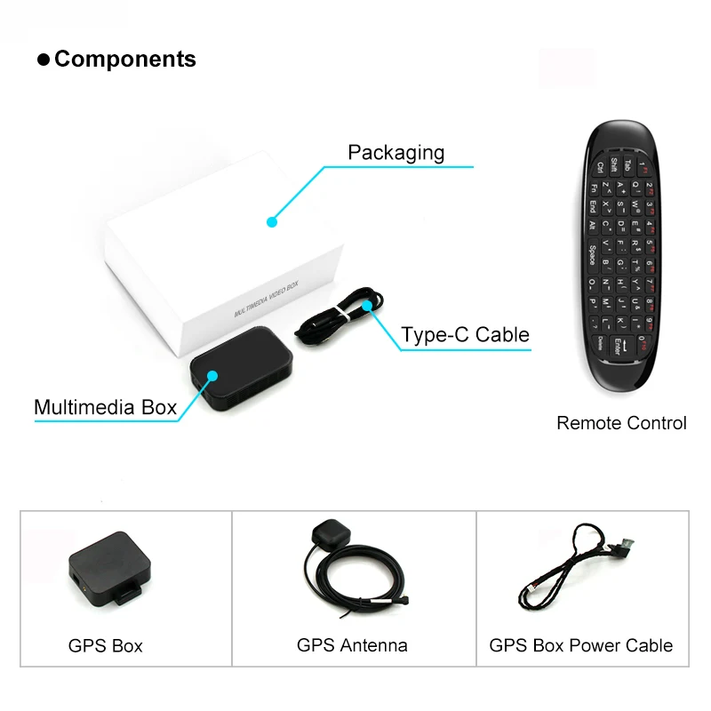 

4+32G Smart Ai Box Car Android 9.0 System For Volkswagen VW Golf Beetle Variant Touareg Tiguan Multivan Sharan Apple Carplay