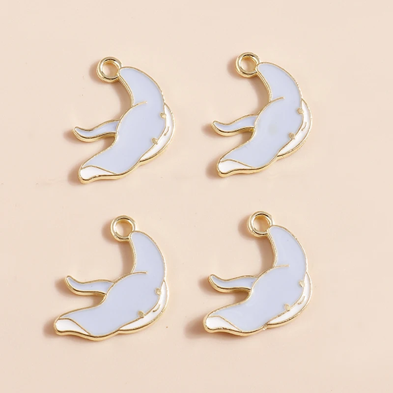 

10pcs Cute Animal Cartoon Fish Charms for DIY Jewelry Making Handmade Necklaces Bracelets Earrings Pendants Making Accessories