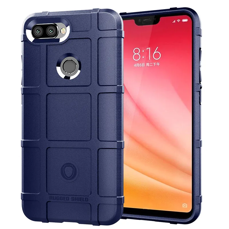 Чехол для Xiao mi Cc9 Cc9e mi A3 A2 8 Lite 9 SE 9T Pro прочная защита TPU чехол для Xiao mi 9T Pro mi 9 SE mi 8 mi A2 mi A3 Lite mi 6X - Цвет: Тёмно-синий