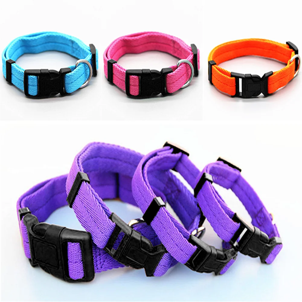

Pet Dog Collars Adjustable Clip Buckle Dog Collars Nylon Dog Head Collars S/M/L/Xl Size 6 Colors Drop Shipping
