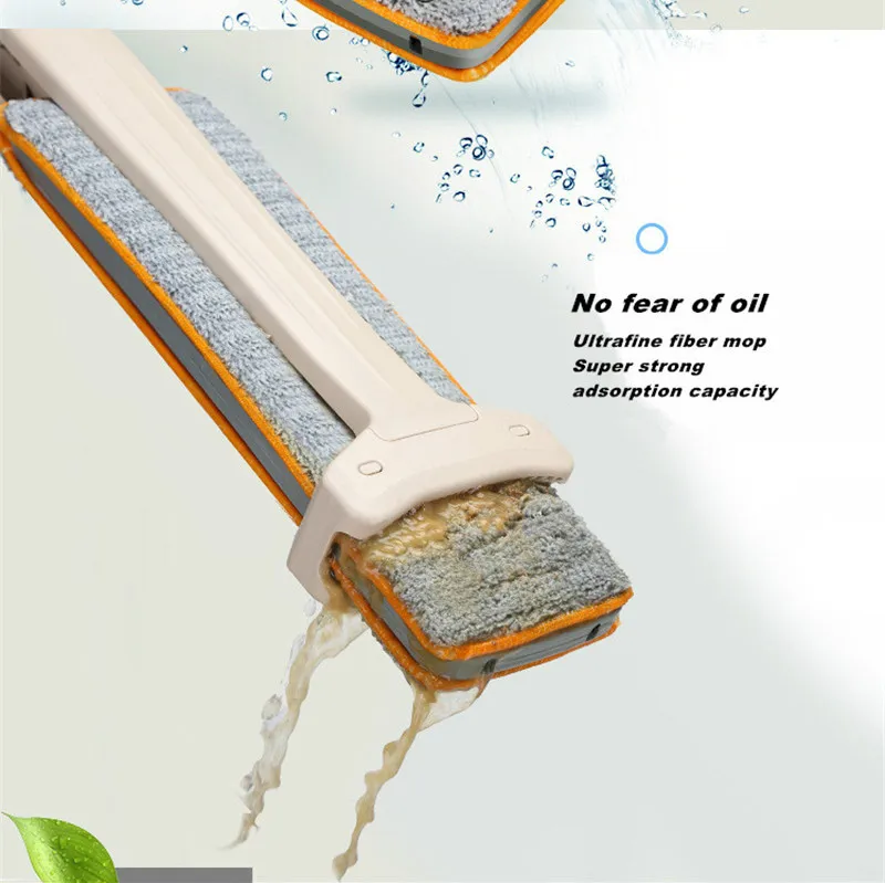 Двусторонняя Чистящая Волшебная плоская швабра телескопическая ручная