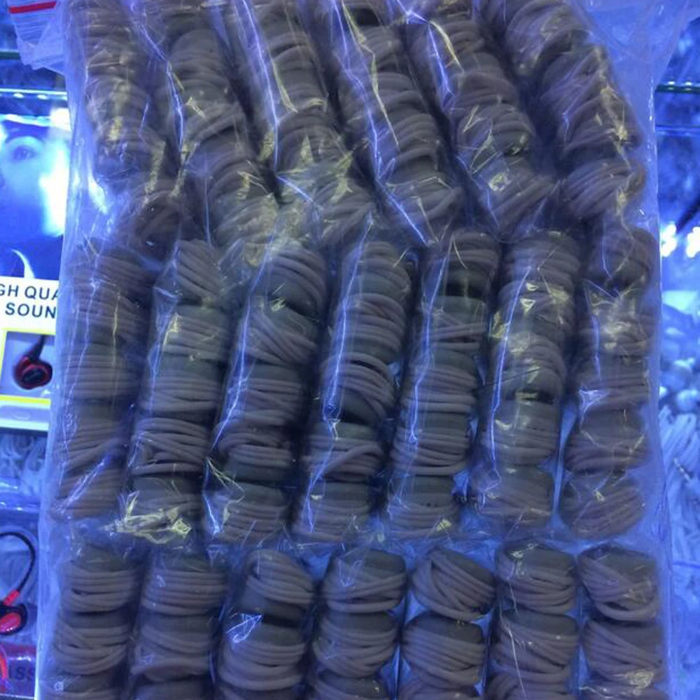 10 шт 3 5 мм Проводные Наушники Плоские мини стерео бас музыкальные наушники для