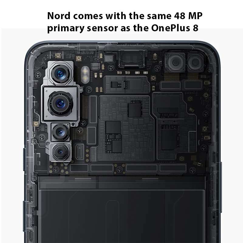 Глобальная версия Oneplus Nord 5G мобильный телефон Snapdragon 76 128 ГБ/256 ГБ 48MP Quad Camera 90 Гц