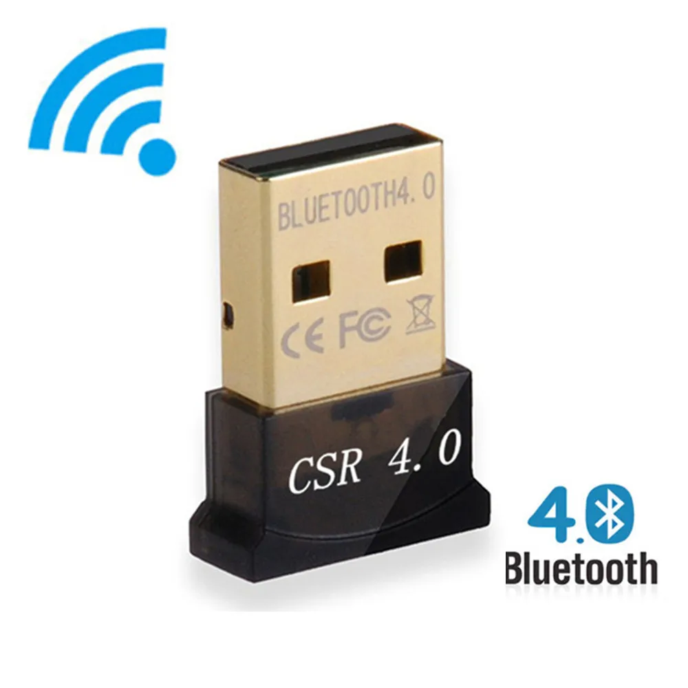 Adaptador inalÃ¡mbrico USB Bluetooth V4.0 CSR 4,0 Dongle, receptor de sonido y...