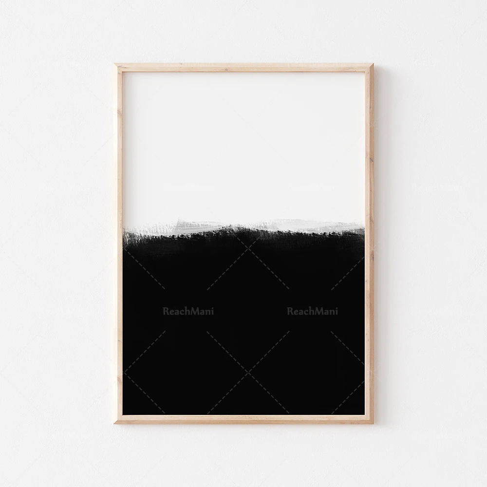 Галерея стены абстрактные черно-белые принты фото экстравагантные | Дом и сад