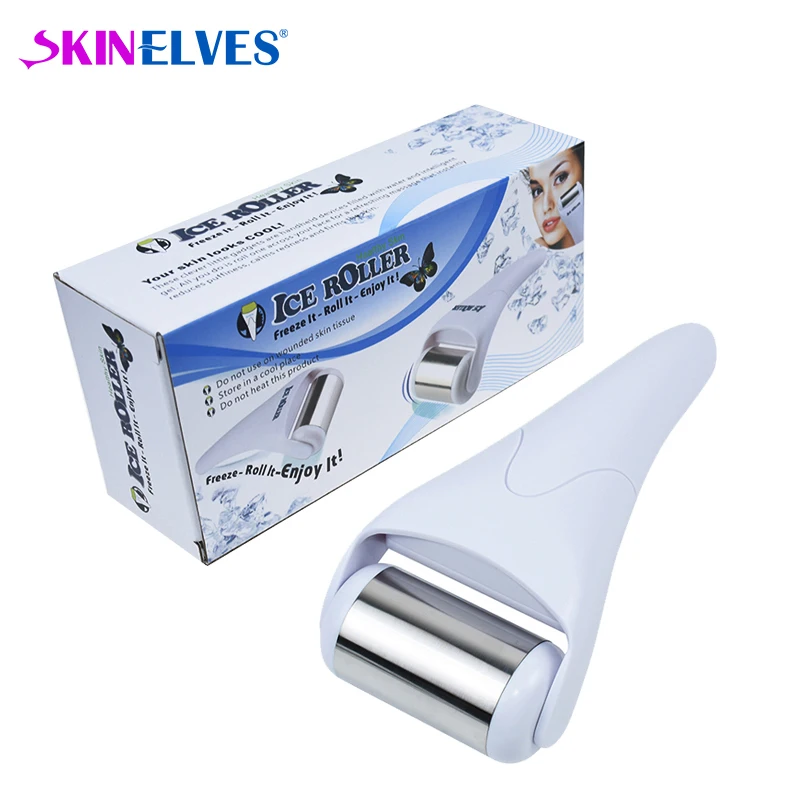 Ледяной ролик уход за кожей холодный лицом холодная терапия ледяной массажер