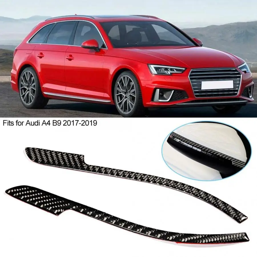 Накладка на зеркало заднего вида из углеродного волокна для защиты от