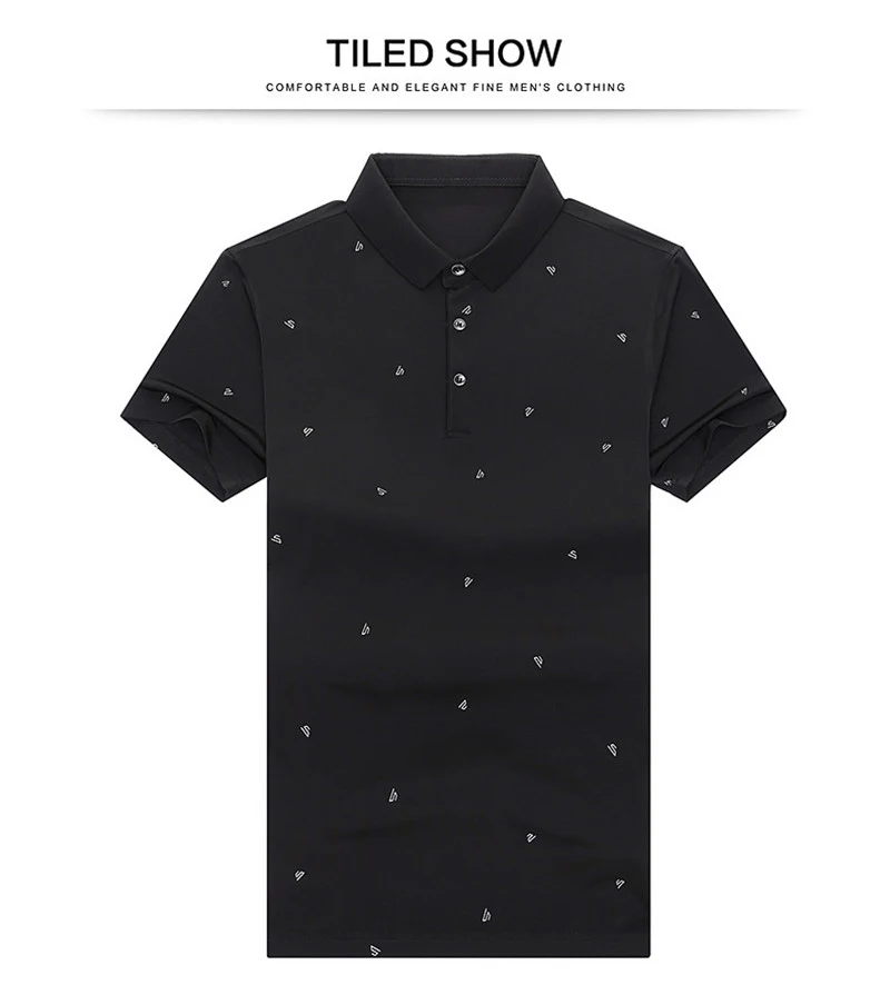 

Ymwmhu 2021 New Men Polo Shirt Short Sleeve Graphic Printed Summer Fashion Shirt Business Office Polo Shirt Men Clothing Brand