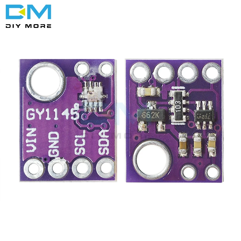 SI1145 ультрафиолетовая ИК проекционная плата I2C IIC Φ 6 контактный разъем световой